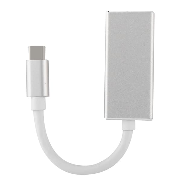 1080P Type C - Mini DP HD -videokaapeli, nopea, hopea