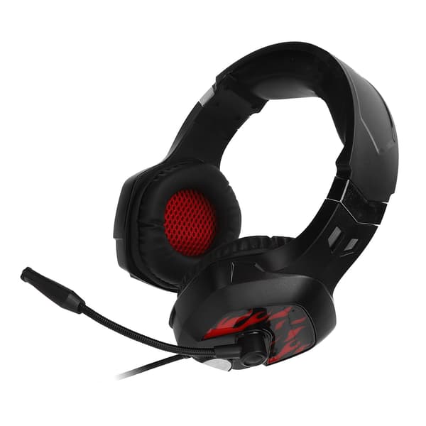 G316 Kablet Gaming Headset med LED Lys til PC Computer Hjemmebrug
