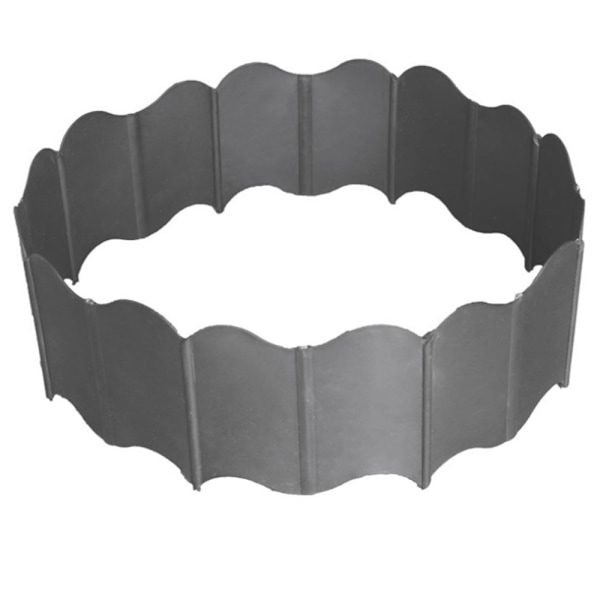 Plastik PP indsatskort have lille hegn praktisk have lille hegn fri samling - sort enkelt stykke størrelse: 15,5 * 13,5 cm