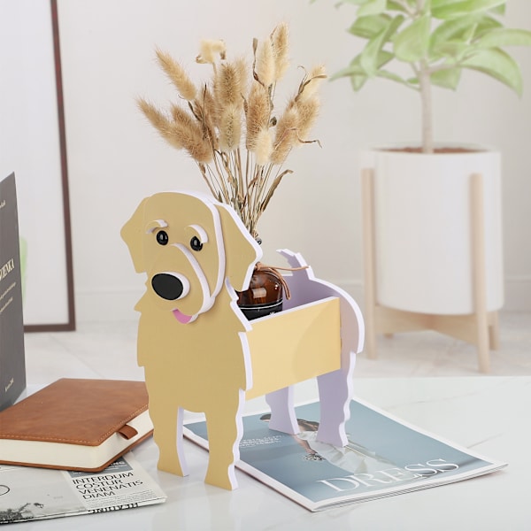 (Doberman Planter-Liten) Unik Husdjursplanter Hundplanter