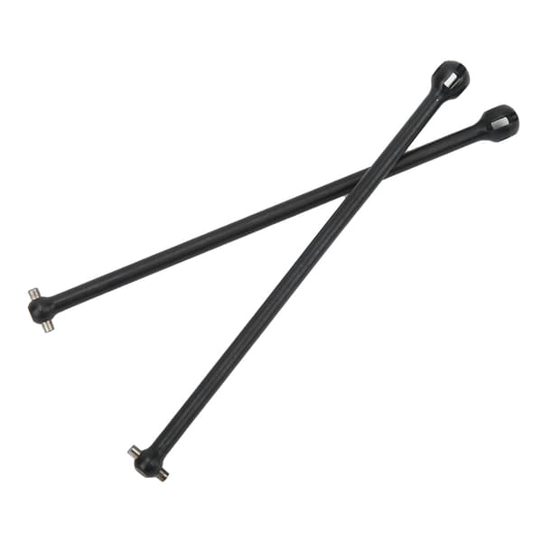 2 stk. RC Forreste Bageste Drivaksel Stål 150 mm Fuld Længde CVD Dogbone Tilbehør til ARRMA 1/7 1/8 RC Bil Sort