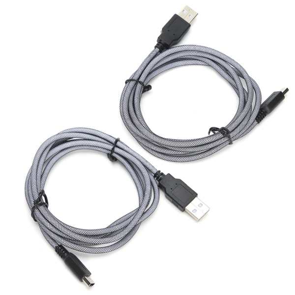 2st 1,5M PVC-värd Micro USB -laddningskabel Hållbar passform för Nintendo Ny 3DSXL NDSi 2DS