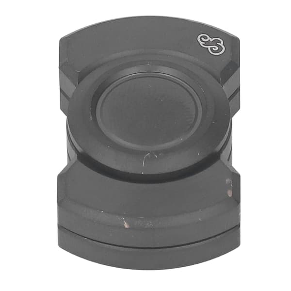 Fidget Slider Legetøj Bærbart Letvægts Ergonomisk Multifunktionelt Robust Stressaflastende Slider til Voksne ADHD ADD Sort