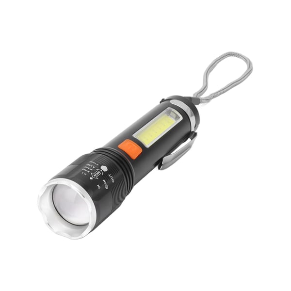 P50 LED-taskulamppu USB ladattava LED-taskulamppu Superkirkas COB-työtaskulamppu matkustavaan retkeilykävelyyn