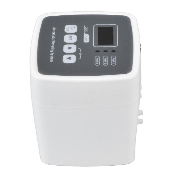 Smart Vanningstimer Dobbel Pumpe Automatisk Vanningsstyring Hage Vanntimer 110240V (Amerikansk Plugg)