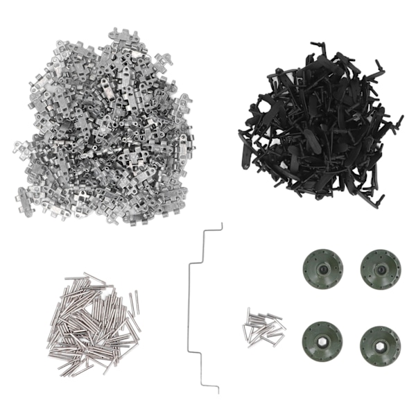 Fuldskala Tankbælte Dele i Plastik og Aluminiumlegering til WPL E 1 GAZ 71 Model