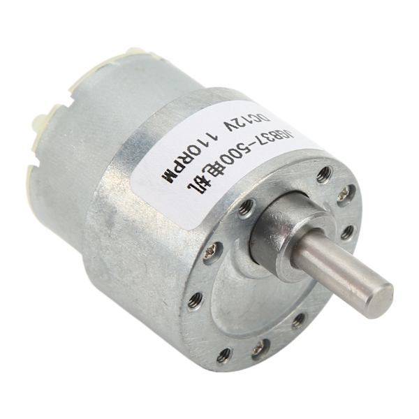 12V DC Växelmotor 110RPM med Hastighetsreducering & Självlåsande - Perfekt för Maskinapplikationer