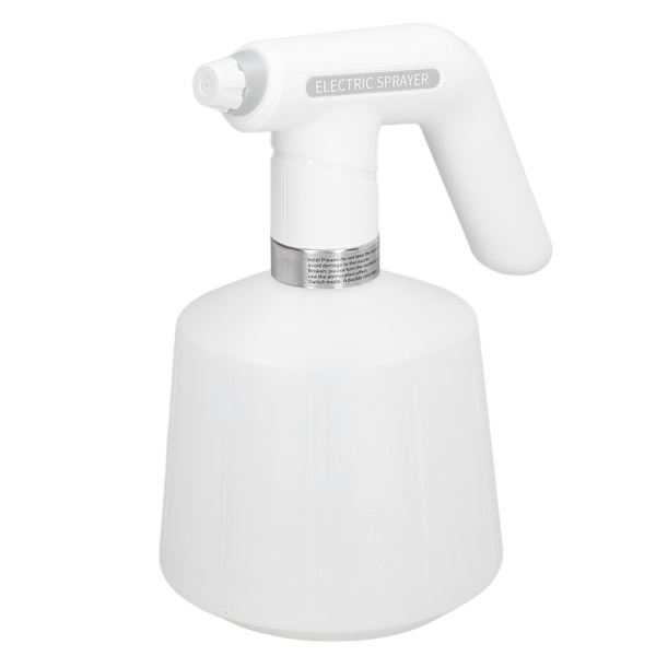 Elektrisk Sprøyteflaske 2000mah USB Lading ABS og HDPE Roterende Sprinkler Automatisk Vannkanne for Hage 1.5L