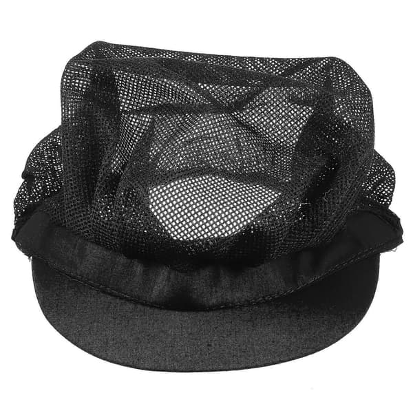 【bt02】Chef Hat Adjustable Elastic Breathable Mesh Work Hat Beanie for Kitchen