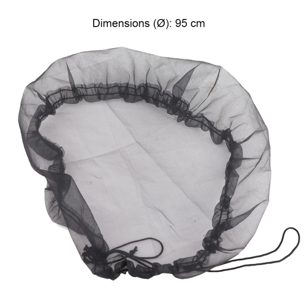Regnfatlokk i PE-materiale, diameter 95 cm