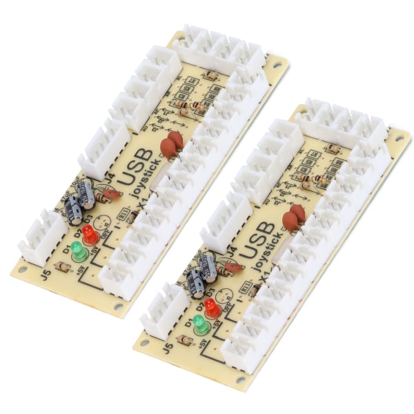 Arcade-spillkontroll USB-koder Zero Delay USB til Joystick-knapp for PC for MAME for Raspberry Pi RetroQM070913 (Dobbel)