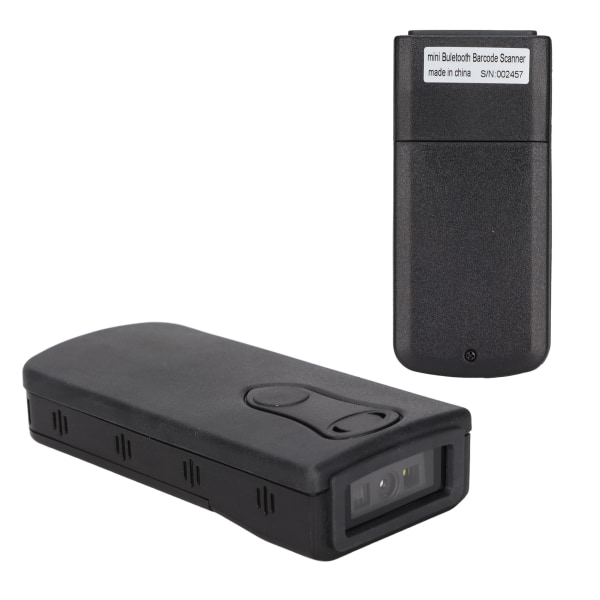 Trådlös streckkodsläsare 2D Mini Handhållen Bärbar 2.4G Bluetooth QR-kodsläsare för Android