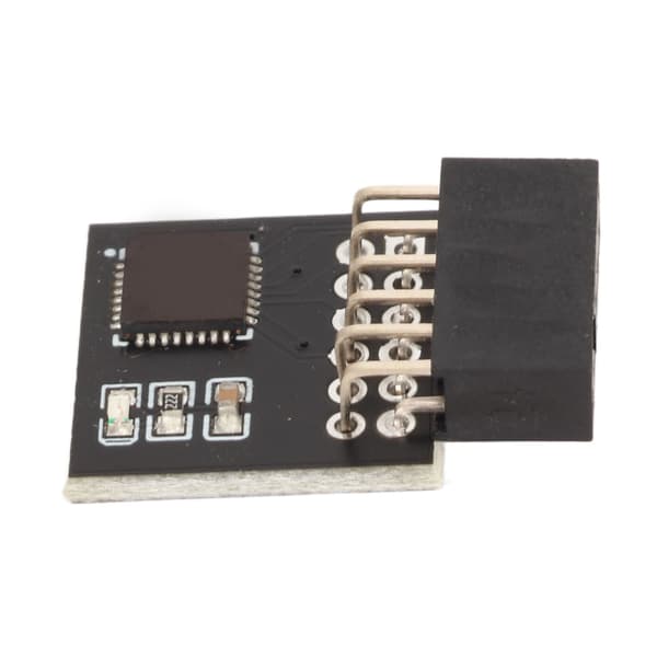 TPM 2.0 Modul SPI Interface 12Pin til MSI Bundkort DDR4 Hukommelse Høj Sikkerhed Holdbart Materiale