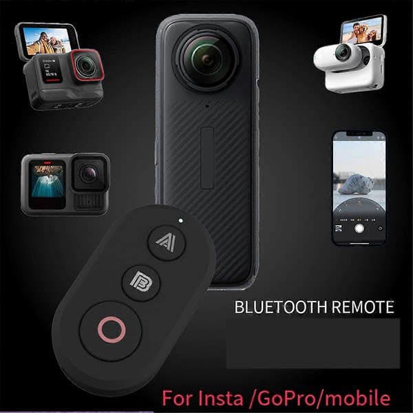 Wireless Remote Control with Wrist Strap for X2/X3/X4/Go3/S/ Pro/ 13-8 Series Action Camera