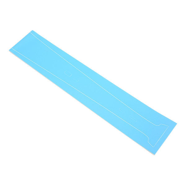 Midtskin for PS5-konsollen, ripesikker, integrert midtre stripe, klistremerke, konsollens midtre del, beskyttelsesstripe, film, blå