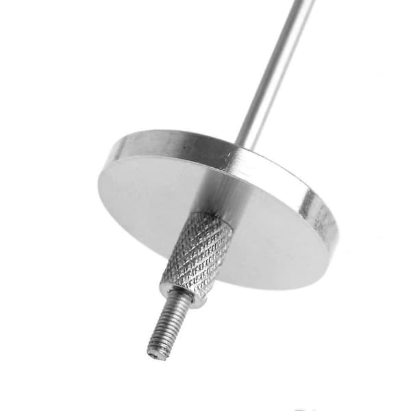 Fuglefoderholder i rustfrit stål, frugtspyd med metalkrog 12,7 cm 20,3 cm L