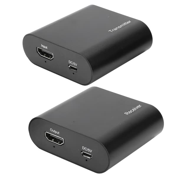 60M HDMI Extender Sender Modtager Enkelt Netværkskabel 4.5Gbps