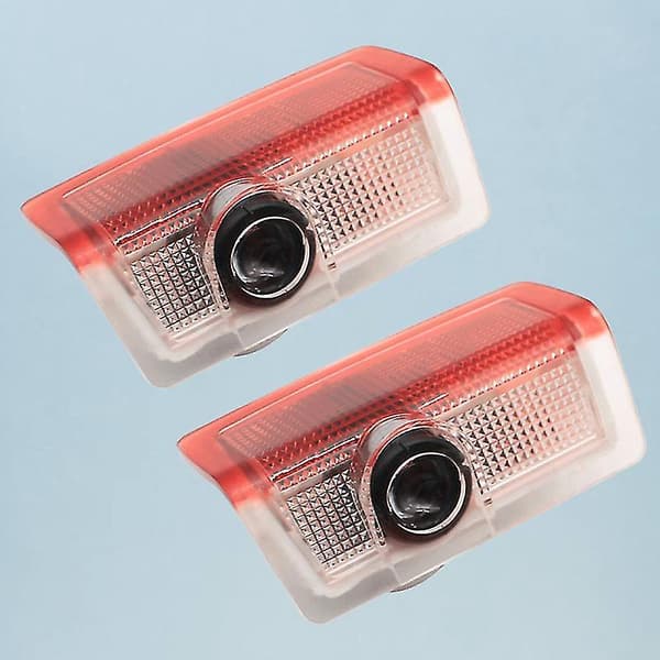 2 stk. bil LED-logo lampe