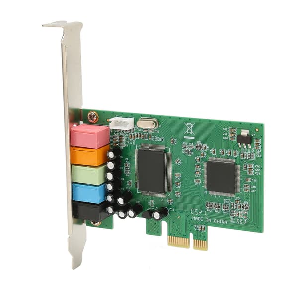 PCIe Lydkort 5.1 Kanal med EAX Lydteknologi DirectSound 3D til PC Computer