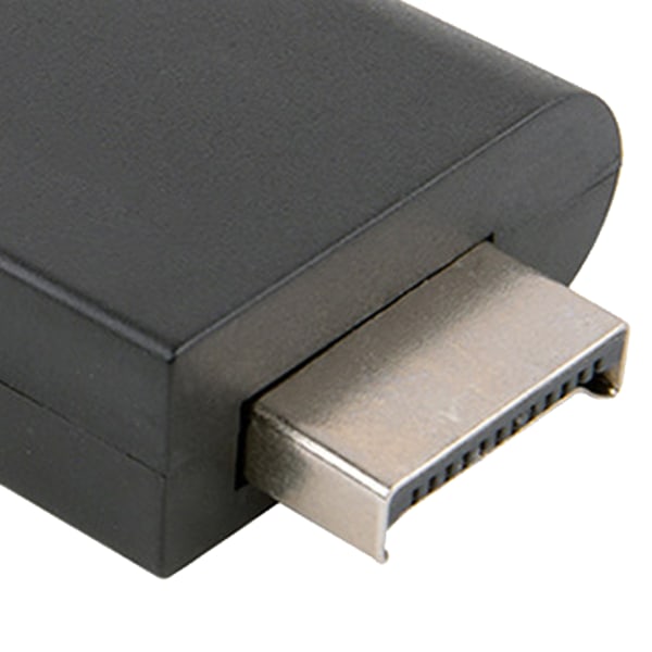 til PS2 til HD Multimedia Interface Converter Adapter Plug and Play Sound Video Converter med USB-kabel-W