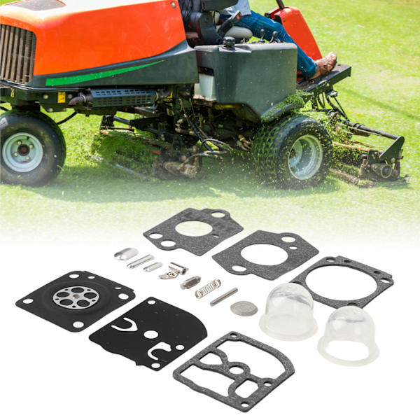 Trimmer Forgasser Reparasjonssett Carb Pakning Primer Pære Sett for Stihl HS45 FS38 FS55 Plenklipper
