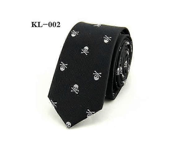 Kranie slips mænd | Halloween slips | Silke slips | Herre slips silke - Herre slips silke jacquard 4