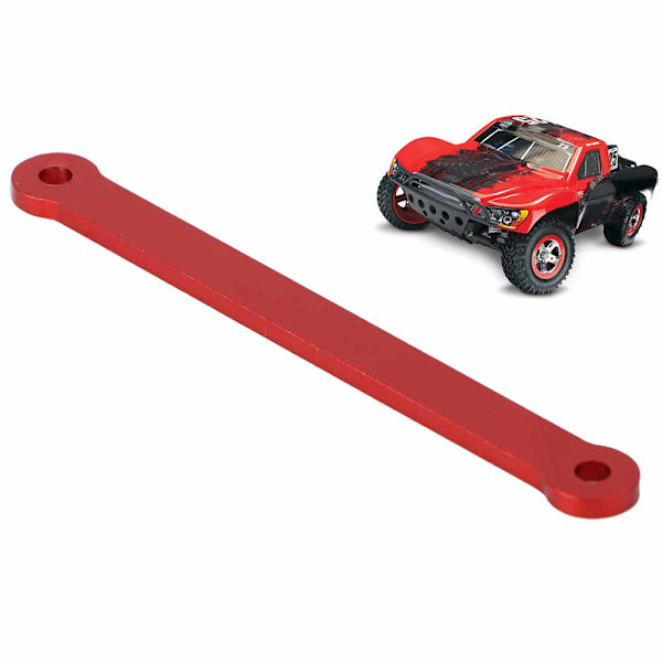 Alumiiniseosinen etuvarren tukitanko Traxxas Slash 2WD 1:10 RC-autolle (punainen)