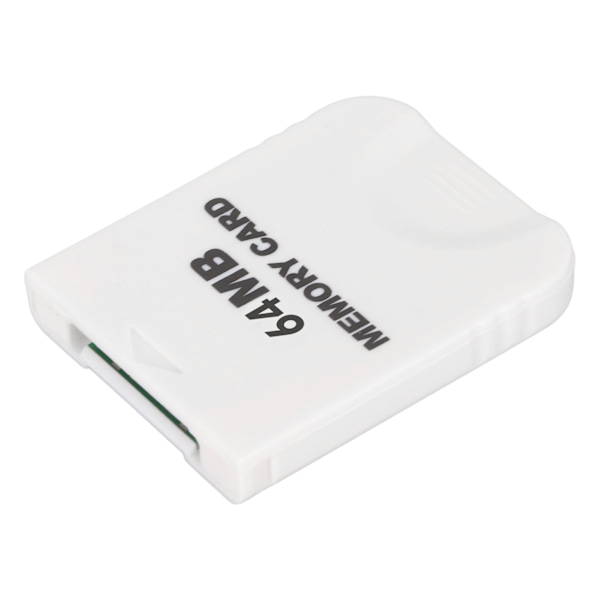 Wii-muistikortti, nopea Plug and Play, valkoinen, pelikonsolin lisävaruste, 64 Mt (1019 lohkoa)