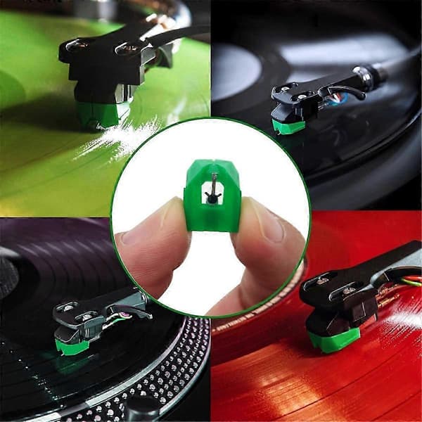 Udskiftning af pladespillernål til AT-VMN95E stylus, elliptisk pladespillernål til Audio-Technica