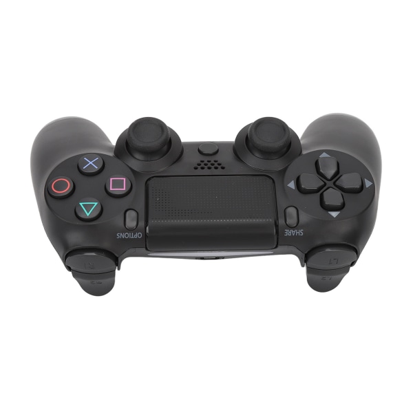 Trådløs spilcontroller Multifunktionel Dual Vibration Bluetooth-gamepad til PS4-spilcontrollere Sort