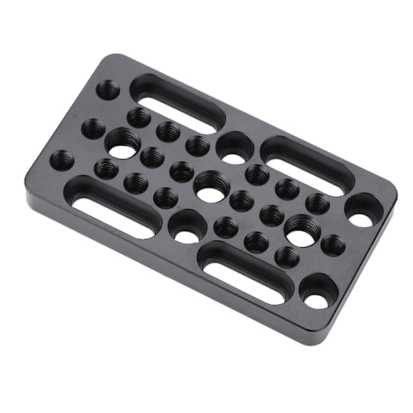Tripod Adapterplade med 1/4\" & 3/8\" Gevindhuller for Forbedret Stabilitet og Alsidighed