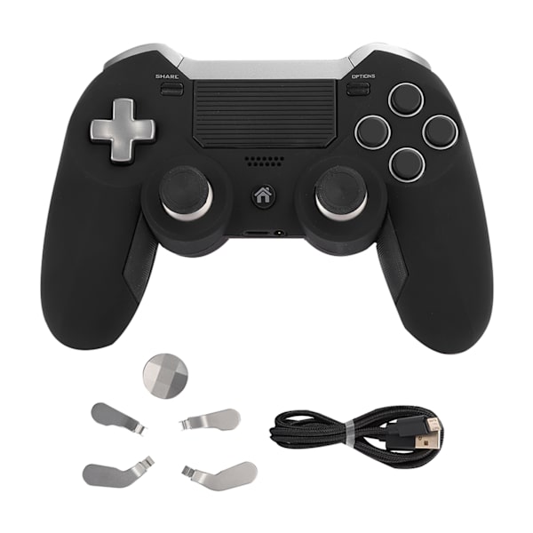 Trådløs Bluetooth-spillkontroller for PS4 PC Multifunksjonell Gamepad