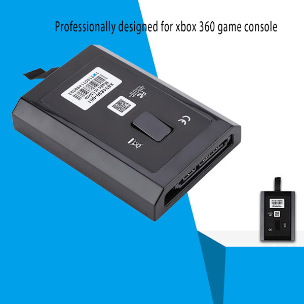HDD Hårddisk Kit Spelkonsol Hårddisk för Microsoft Xbox 360 Slim Exakta Gränssnitt (250G)