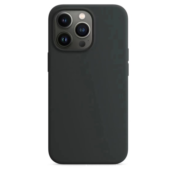 iPhone 14 Pro silikondeksel med MagSafe - Midnight