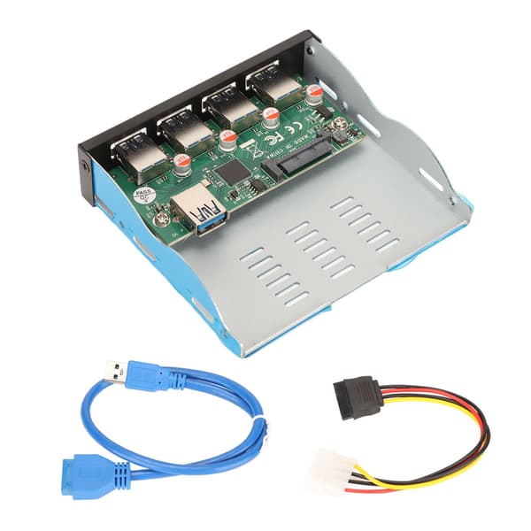 Frontpanel USB 3.1 Hub 4 Porte 10Gbps Desktop Computer Dockingstation til Kontor