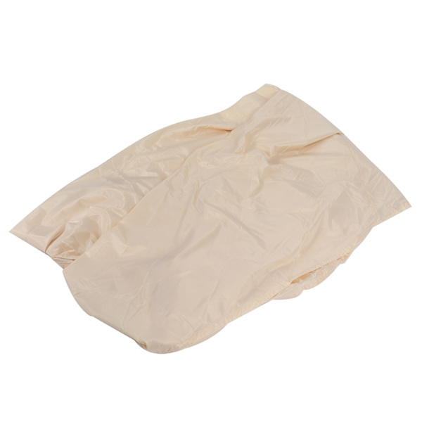Jämliksidig Triangulär Solsegel Bärbar Regnsäker Solskydd Canoy för Utomhus Trädgård Sommar Beige 5x5x5m