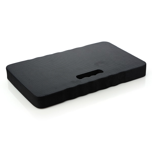 (Sort blød model) eva have knæpude yogamåtte husarbejde knæpude 45x28x3.8cm 340g