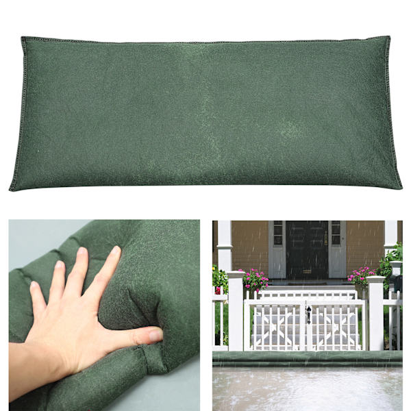 (30*70cm) Vattenabsorberande expansionspåse översvämningsskyddspåse/behöver inte fyllas med sand