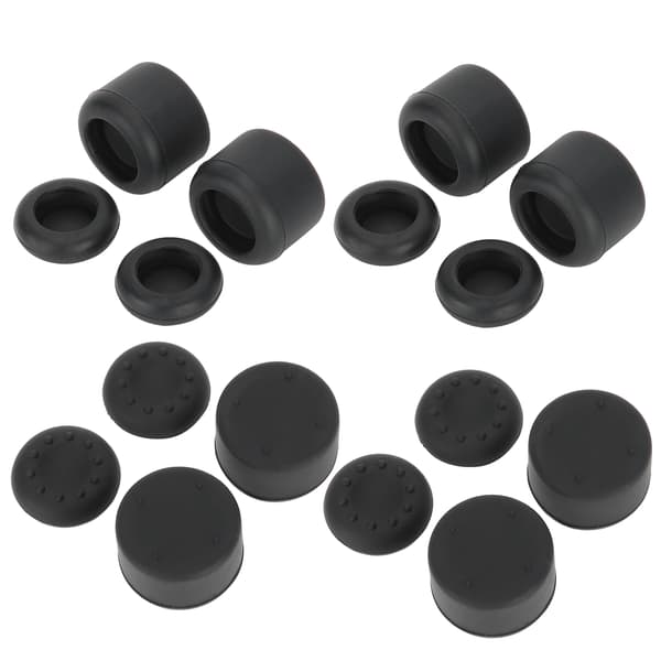 4 Sæt Silikone Tommelfinger Stick Grip Cover til PS4 PS5 Controller Joystick Hætte