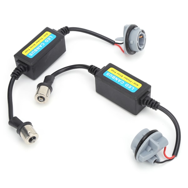 2 stk 1156 LED Dekoder Pære Advarsel Canbus Fejlfri Afbryder 12V til Bil