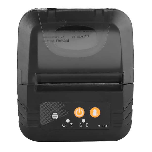 Bærbar Bluetooth termisk etiketprinter 78 mm til takeaway-kvitteringer, UK-stik