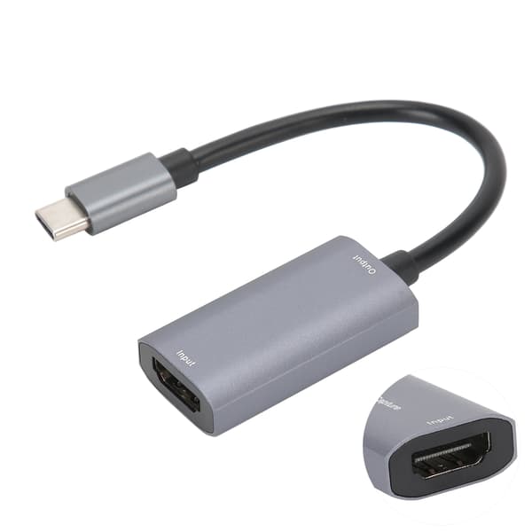 Bærbar HDMI til Type C Video Capture Card 1080P Grå