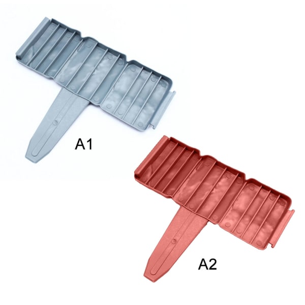 Imiteret stenhegn have plast autoværn PP foldbart splejsningshegn haveplæne hegn-orange 10 stk. æske enkelt stykke hegn produktstørrelse: 25
