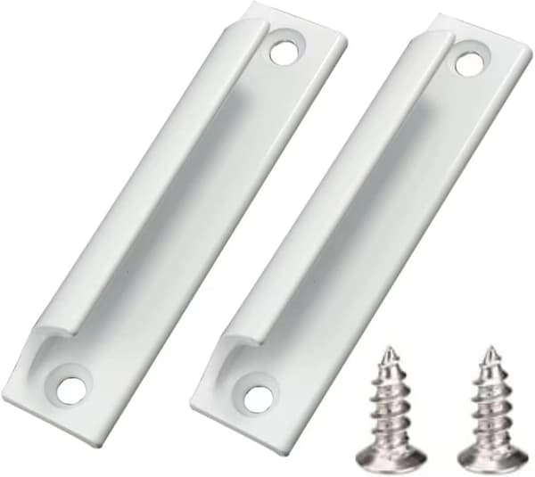 [02]2 stk. Aluminium Håndtag Skydedørhåndtag Balkondør