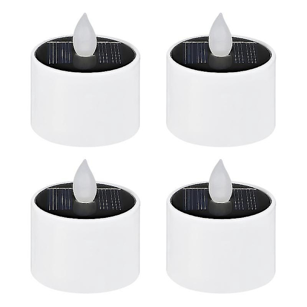 4 stk. LED Solar Lys