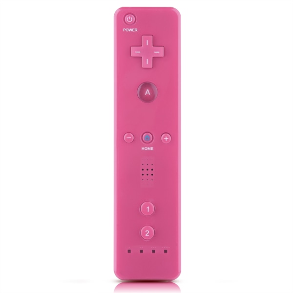 Game Handle Controller Gamepad med analog joystick för WiiU/Wii-konsol (rosa)- W
