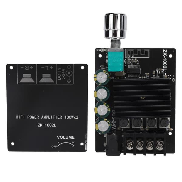 1002L 100Wx2 Bluetooth 5.0 Förstärkarkort Modul med Volymkontroll
