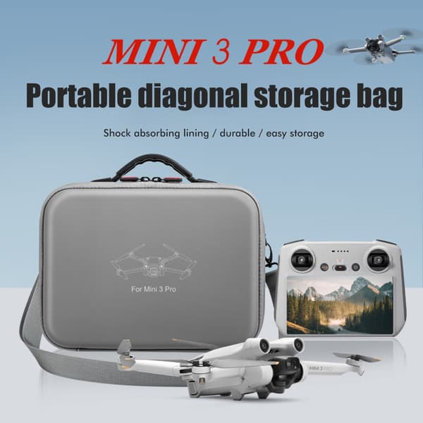 Mini 3 Pro Drone RC Smart Controller Hard Bæreveske Bærbar Kompakt