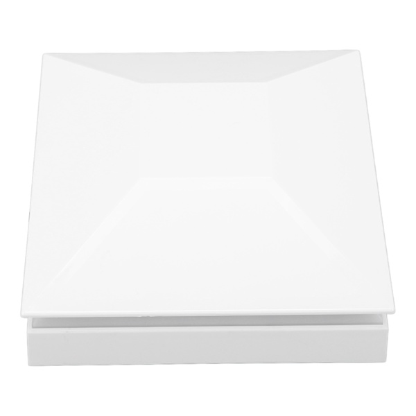 Kylfläkt för konsol 12W 3 Vindhastigheter Touch-brytare Justerbar Konsol Dammsäker Kylfläkt med LED-lampor USB-portar Vit