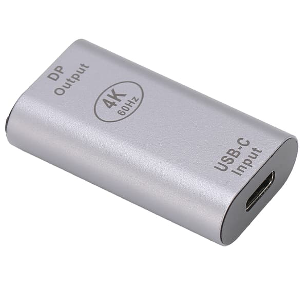 Typ C Hona till DP Hane Adapter 4K 60Hz Mini Videokonverterare för Windows Android